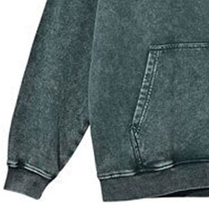Vente en gros 300GSM Pull unisexe sweats à capuche délavés à l'acide 100% coton sweat zippé pour garçons personnalisé par les États-Unis pour l'hiver - Product Image 4
