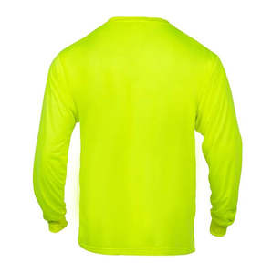 Camisa de Seguridad de Secado Rápido para Construcción, Manga Larga, Reflectante, con Logotipo Personalizable, Transpirable, de Poliéster de Alta Visibilidad, en Existencia en EE. UU. - Product Image 3