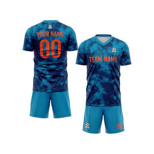 Nouveau Vente en gros OEM Polyester respirant évacuant la sueur Vêtements de football Vêtements de sport Maillot de football Sublimation Hommes - Product Image 5