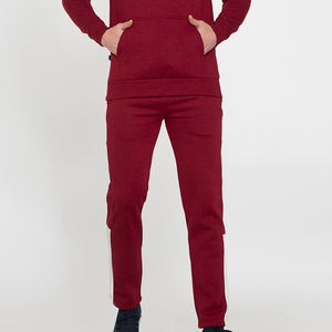 Chándales personalizados de talla grande para hombre, conjunto de pantalones de chándal, trajes de Jogger y jogging estampados personalizados, chándales en blanco con Etiqueta Privada, OEM - Product Image 6