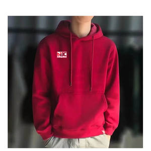 ชุดวอร์มแบบมีฮู้ดสำหรับเล่นยิมของผู้ชายชุดวอร์มแบบสวมหัวมีฮู้ดใส่70% 30% ผ้าฝ้ายโพลีเอสเตอร์แบบกำหนดเองสีเทา - Product Image 4