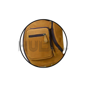 Sac bandoulière en tissu respirant, au look moderne et d'une construction durable, pour un usage quotidien. - Product Image 5