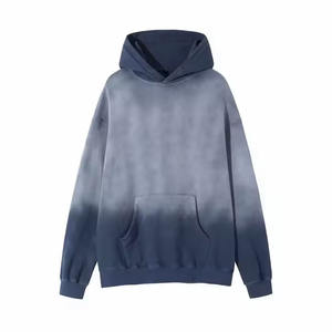 Sudadera con capucha de gran tamaño personalizada estilo Y2K para hombre 100% algodón 500 Gsm Sun Faded con estampado Digital Boxy Fit Streetwear para invierno - Product Image 6