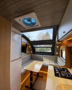 Cheap Modern Quality Design Travel Trailer Interior with Wood <b>Floor</b> and Comfortable <b>Seating</b> for 6 Person Use Ready For Export - Product Image 5