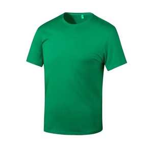 เสื้อยืดแขนสั้นลำลองสำหรับผู้ชายขนาดใหญ่พิเศษเสื้อยืดพิมพ์โลโก้ตามสั่งผ้าฝ้ายโพลีเอสเตอร์ธรรมดาทรงหลวมสีทึบ - Product Image 6