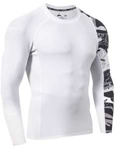 Custom long Sleeve men <b>women</b> <b>Rashguard</b> Gym Training Wear Compression Fit Breathable Stretch Fabric OEM Wholesale - Product Image 1