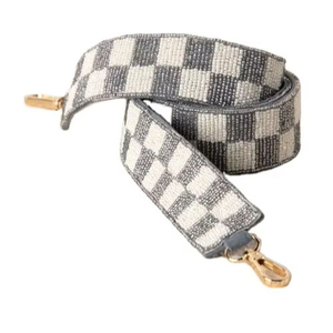 Correa cruzada con cuentas Cartera con cuentas Correa de cadena Cinturón bordado a mano Bordado - Product Image 6