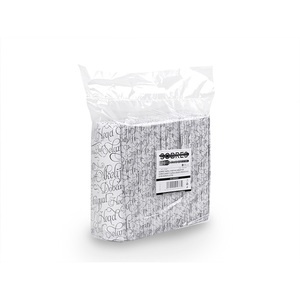 White 11x25cm Fold 1/6 Buen Provecho Print Cutlery <b>Envelope</b> with Napkin Professional <b>Paper</b> Bagged B2B - Product Image 1
