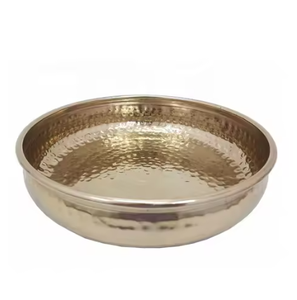 Bols métalliques en aluminium pour la décoration de cuisine Forme classique ronde pour la maison Cuisine et table à manger Service-ware - Product Image 2