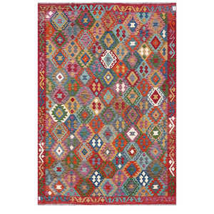 Tapis Kilim d'Afghanistan Maimana 297 X 207 cm Produits de tapisserie - Product Image 1
