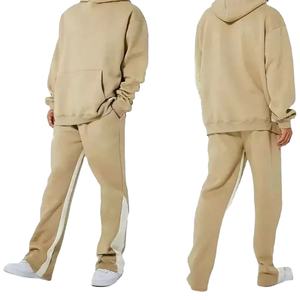 ชุดเซ็ต 2 ชิ้น เสื้อฮู้ดดี้และกางเกงจ็อกเกอร์ผ้าคอตตอนเนื้อหนา สำหรับผู้ชาย สไตล์ซันเฟด แอซิดวอช ทรงสแต็ค ฟิต รุ่น 2026 - Product Image 6