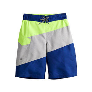 Newest custom All Over Print Sublimation Breathable Heavyweight Split Color <b>Sports</b> Board <b>Shorts</b> - Product Image 1