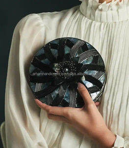 Nouveau design fait à la main en nacre pochette à main pour sac de bijoux de mariée au prix de gros par l'artisanat de luxe - Product Image 2