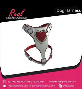 Arnés de cuero de alta calidad para perros, chaleco con patrón Floral, accesorio táctico para mascotas con función acolchada, el mejor precio, gatos, animales pequeños - Product Image 2