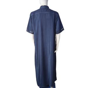 Precio personalizado de alta calidad árabe tradicional musulmán islámico Thobes hombres 2023 caftán Kaftan marroquí Thobes hombres bordado personalizado - Product Image 5