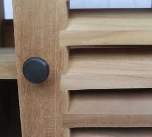 Meuble de salle de bain lin teck - Product Image 5