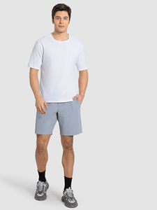Camiseta Deportiva de Manga Corta para Hombre, de Secado Rápido, para Correr y Hacer Ejercicio, Estilo Lulu, Delgada, Holgada, Transpirable, para Verano - Product Image 3