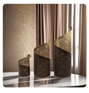 Bougeoir chauffe-plat bougie en métal minimaliste votive pour intérieur maison Villa dîner et décor de mariage votives à la mode vente chaude - Product Image 5