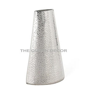 Nouveau design Vase plaqué argent pour le salon Pot de plantes d'intérieur pour les plantes Vase à fleurs décoratif pour la décoration de la maison - Product Image 6