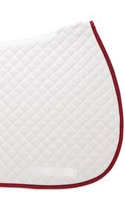 Tapis de selle équestre en coton et laine personnalisé avec logo, tendance, nouveau design, prix de gros, le plus vendu - Product Image 2