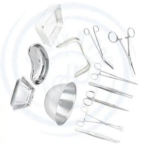 NOUVEAU Set de sages-femmes Gynécologie 12 pièces Eponge Forceps Kidney Tray Dish Tray Medicine Bowl Bandage Scissor DADDY D PRO CE ISO13485 - Product Image 6