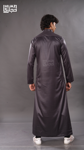 เครื่องประดับเสื้อผ้ามุสลิมปักลายสีดำเงาแบบดั้งเดิมทำจากโพลีเอสเตอร์อินเดียปากีสถาน - Product Image 3