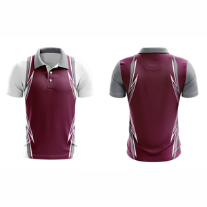 Impression par sublimation décontracté hommes sport pour chemises extensible dans les quatre sens évacuation de l'humidité jersey compressé polyester grande taille - Product Image 4