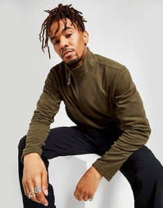 เสื้อกีฬาผู้ชายแบบซิปครึ่งตัว มีซิปสี่ส่วน คอตั้งแบบสวม - Product Image 1