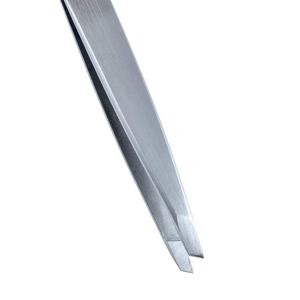Pinzas para desplumar cejas de acero inoxidable para mujer, herramienta para pinzas para cejas con diseño de punta inclinada - Product Image 4