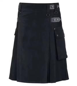 Nouvelle conception, meilleure qualité, kilt écossais pour homme personnalisable avec sangle en cuir, kilt utilitaire écossais moderne - Product Image 5