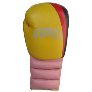 Gants de kickboxing lacés bleus MMA Training 12oz Gants de boxe Gants de sparring et débutants Engrenages de boxe - Product Image 6