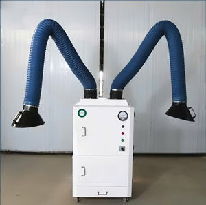 Collecteur de fumée de soudage industriel mobile Dr.Air KGF-1200 Plus, nouveau, en acier inoxydable, 2 filtres, livraison rapide dans le monde entier - Product Image 5