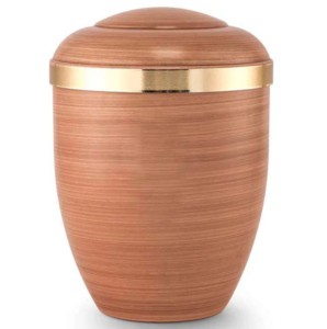 Blanc avec des urnes funéraires en fer fini de bois Urnes funéraires en métal de vente chaude avec revêtement en poudre fini - Product Image 6