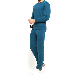 ชุดวอร์มลำลองแฟชั่นสำหรับผู้ชาย ชุดกีฬา เสื้อผ้าสำหรับออกกำลังกาย เสื้อและกางเกง ชุดวอร์มผู้ชาย - Product Image 3