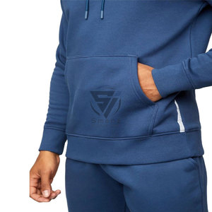 Hot Selling Men's Custom Screen Printing Breathable Eco-Friendly Canvas Mid Waist Street Style <b>Stacked</b> Flared Sweatpants Jogging - Product Image 3