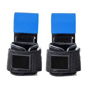 Custom Color & Design Powerlifting <b>Weight</b> Lifting Support Leather <b>Wrist</b> Hooks Straps Grip Strap for <b>Weight</b> Lifting Hook - Product Image 1