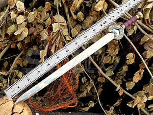 Beau couteau personnalisé fait à la main gaine en cuir jouet épée cadeau idéal - Product Image 6