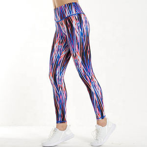 Leggings de yoga pour femmes, personnalisés, 73% polyester, spandex, soutien-gorge de fitness avec service OEM, 27% - Product Image 4