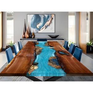 Mesa de Comedor de Resina Minimalista de Excelente Calidad para Tiendas de Muebles Modernos, Disponible a Precio Directo de Fábrica - Product Image 5