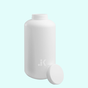 HDPE Botella redonda de embalaje 1100 ml Tornillo blanco del fabricante de Vietnam mejor precio con alta calidad M0299 - Product Image 1