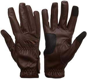Offre Spéciale hommes/femmes gants en cuir équestre avec poignée en silicone écran tactile selle d'équitation conforme aux sports d'équitation - Product Image 4
