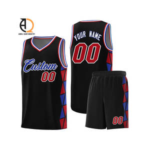 Ensemble de maillot de basket-ball respirant, personnalisé, de haute qualité, sublimation, uniforme de basket-ball - Product Image 2