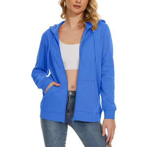 Sudadera con Capucha para Mujer Talla Grande 2025, Diseño Único de Cuello Ligero, Estilo Casual Urbano, Logotipo Frontal - Product Image 3