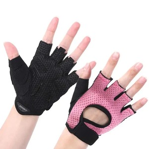 ถุงมือออกกำลังกายแฟชั่นใหม่สำหรับทุกเพศถุงมือออกกำลังกายยกน้ำหนักสแปนเด็กซ์ปรับแต่งได้ - Product Image 2
