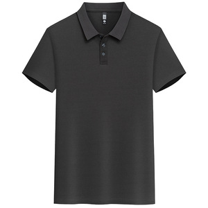 Chemise d'été pour homme à manches courtes en tricot avec poche, logo personnalisé OEM, broderie, décontractée, couleur unie - Product Image 5