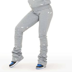 Chándal apilado para mujer de calidad premium: Tejido ligero y transpirable, perfecto para ropa informal y fitness - Product Image 4