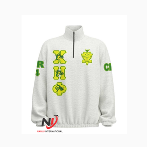 Personnalisable Vintage veste en satin de haute qualité Baseball lettres grecques Chi Eta Phi support grande taille et différentes couleurs grandes tailles - Product Image 5