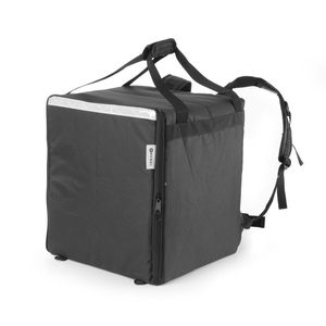 "Hendi Insulated 75.2L <b>Black</b> Promotional Food Delivery <b>Backpack</b> 410x410x(H)480mm" - Product Image 1