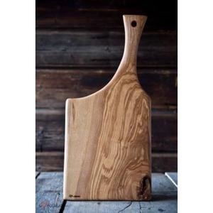 Hermosa tabla de cortar de madera maciza que captura la esencia de la elegancia rústica para cenas familiares o fiestas formales - Product Image 6