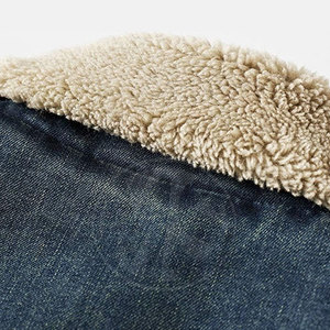 Made In High Quality <b>Jeans</b> Winter <b>Jacket</b> Solid Color Casual <b>Jeans</b> <b>Jacket</b> Covered Button <b>Men</b> <b>Jeans</b> <b>Jacket</b> - Product Image 5